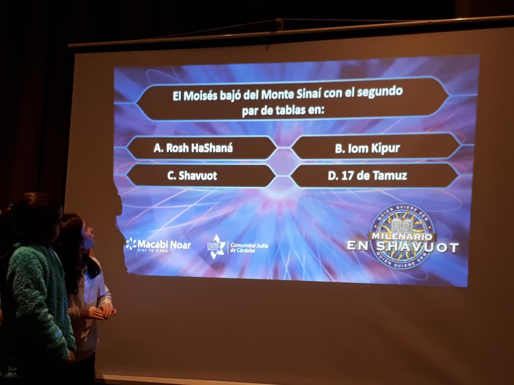 Shavuot 2019 5779 Cena Juego 21